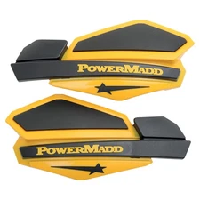 34201 POWERMADD STAR HANDGUARD SYSTEM-YELLOW/BLACK