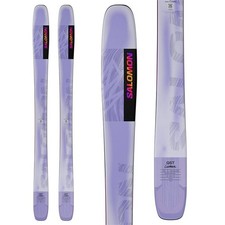 NEW! 2025 SALOMON QST LUMEN 98 WOMENS SKIS 15...