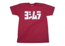 GENUINE YOSHIMURA "STEPS" LOGO CASUAL T-SHIRT RED