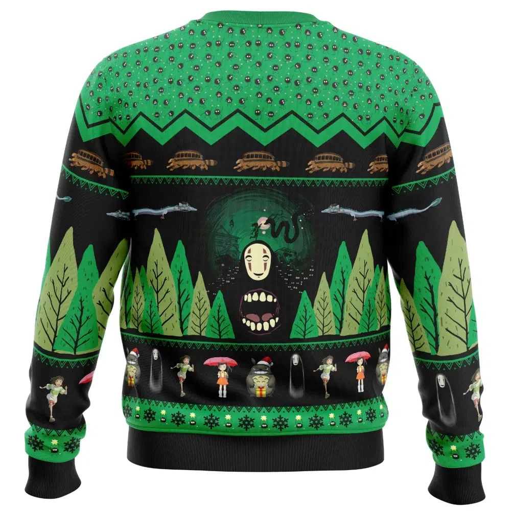 Studio Ghibli Spirited Away Christmas Ugly Sweater