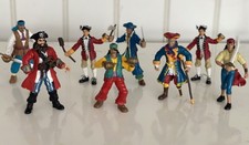 ELC Chap Mei Revell Pirate Bundle Captain Hook Blackbeard Barbossa Figures