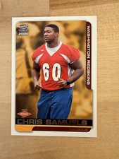 2000 PACIFIC PARAMOUNT ROOKIE CARD 249 Chris Samuels Washington Redskins Alabama