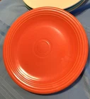 Original Vintage Mid-Century Homer Laughlin Fiesta Red 12" Chop Plate Platter