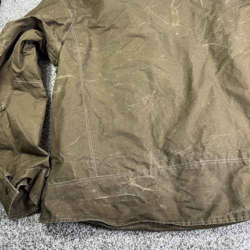 Kuhl Jacket Mens 3XL Brown Waxed Canvas Vintage Patina Dye Full Zip Outdoors - Picture 15 of 16