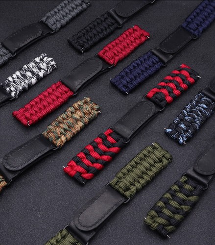 For Samsung Galaxy Watch 5 4 3 Active2 40/44mm Braided Band Strap Nylon - Picture 5 of 23