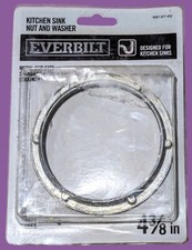 Everbilt Kitchen Sink Nut  Washer 4-3/8" For Standard Sink Strainers NO WASHERS