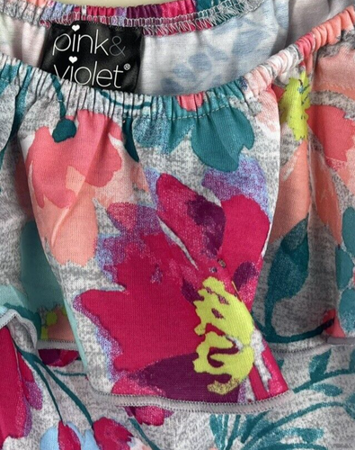 Pink & Violet Summer Dress (X-Large 14/16) Gray/Jade Sleeveless 2 pack - Picture 4 of 11
