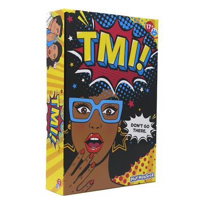 TMI - Fun Party Card Game with Suggestive Humor for 4+ Players, Ages 17+, NEW