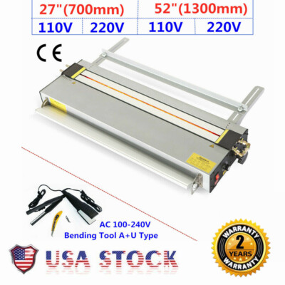 52'' / 27'' Upgraded Acrylic Lightbox Plastic PVC Bender Heater Bending Machine