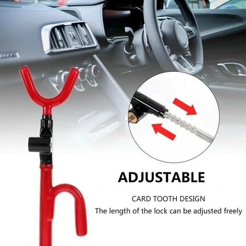 Steering Wheel Lock Universal Vehicle Car Truck Heavy Duty Security Anti-Theft