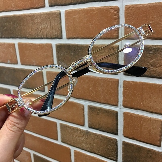 2020 Hip Hop Quavo Migos DIAMOND Rappers Glasses Iced Gold out Shinny