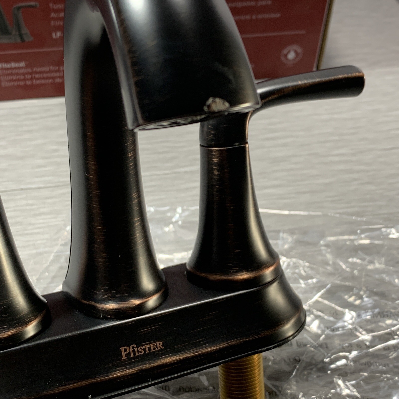 Pfister Ladera Centerset Bathroom Faucet In Tuscan Bronze LF048LRYY