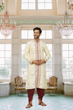 Art Silk Kurta Dhoti Mens Designer Wedding Bollywood Party Wear Traditional