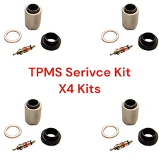 4 Kits 20051 TPMS Sensor Service Kit Fits:Acura Infiniti Land Rover Nissan 13-19