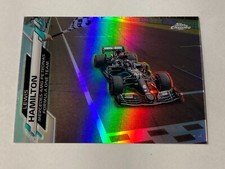 2020 topps chrome formula 1 LEWIS HAMILTON #21 refractor