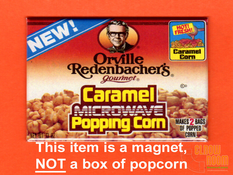 Orville Redenbachers Caramel microwave popcorn boxart 2x3