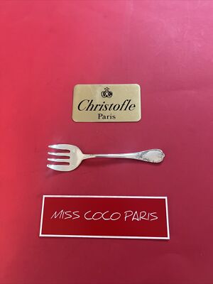 Gabel Sardine Aperitif Christofle Marly 15,5CM Metall Silbern Sehr Schönes State