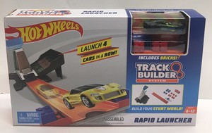hot wheels track builder rapid launcher
