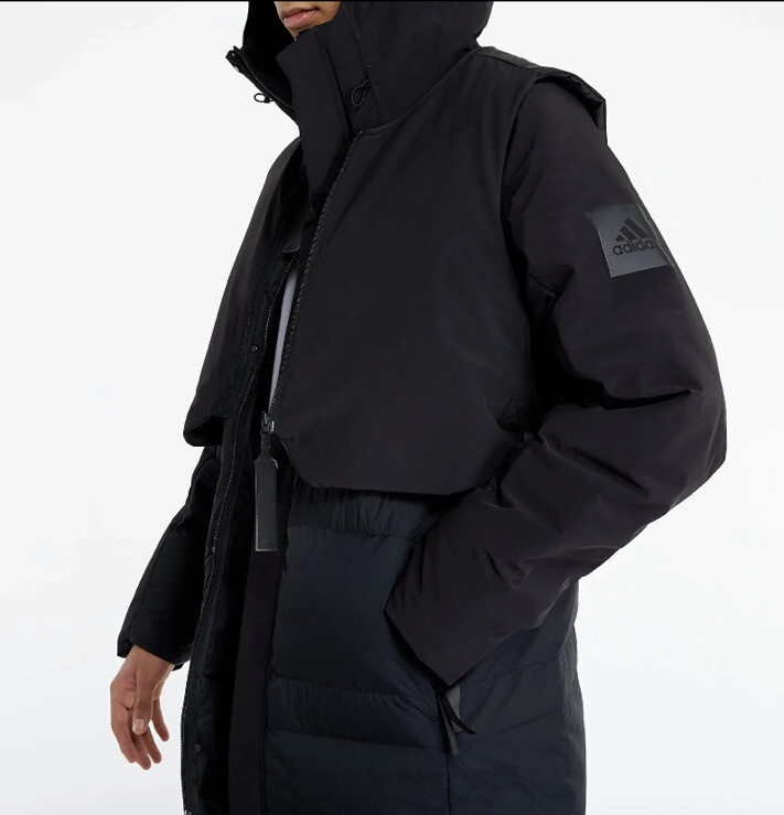 Adidas x Pharrell Williams Down Jacket MyShelter GV1846 Black Size
