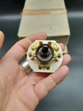 Original Vintage GEC Landor Ceramic Dolly Switch Bakelite NOS  1 Way 5-8AMP