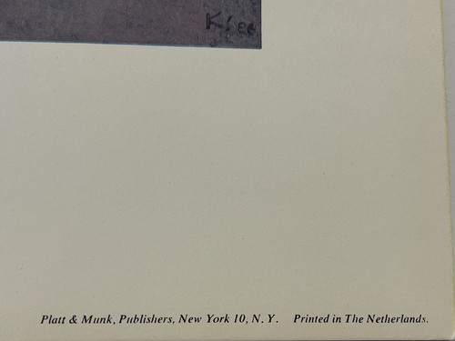 PAUL KLEE "Revolution of the Viaducts "Vintage Print - Picture 6 of 6