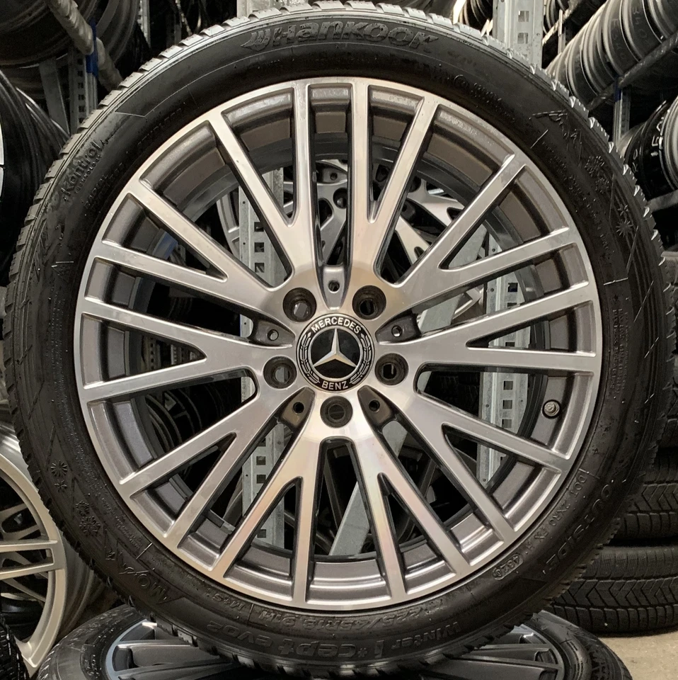 4 Orig Mercedes-Benz Winterräder 225/45/18 91H M+S A-Klasse W177 A1774010600 704 - Bild 2 von 3