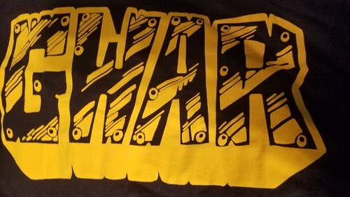 GWAR Band Yellow Logo HERREN LARGE SCHWARZ T-Shirt NEU nie getragen doppelt genäht - Bild 7 von 16