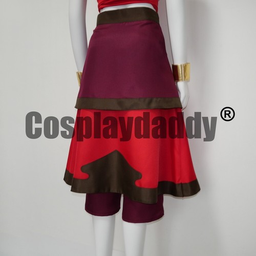 EN STOCK Disfraz de Avatar: The Last Airbender Zafiro Nación del Fuego Katara - Imagen 7 de 7