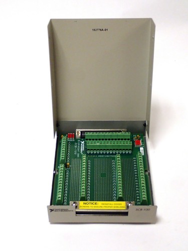 NATIONAL INSTRUMENTS SCB-100 NOISE REJECTING 100-PIN SHIELDED I/O BLOCK, NEW - Picture 4 of 12