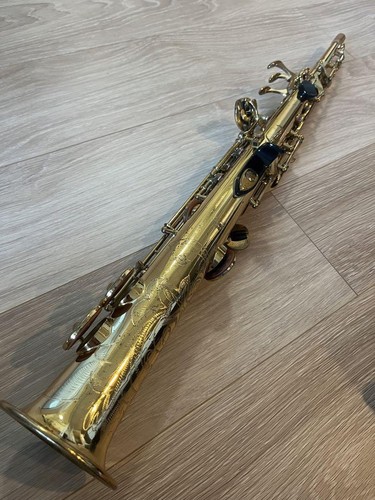 Yamaha YSS-62 Soprano Saxophone Purple Logo Vintage with Hard Case - Picture 4 of 12
