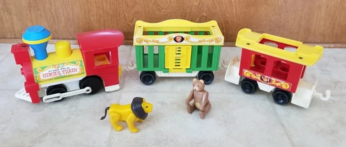 VINTAGE FISHER PRICE CIRCUS TRAIN #991