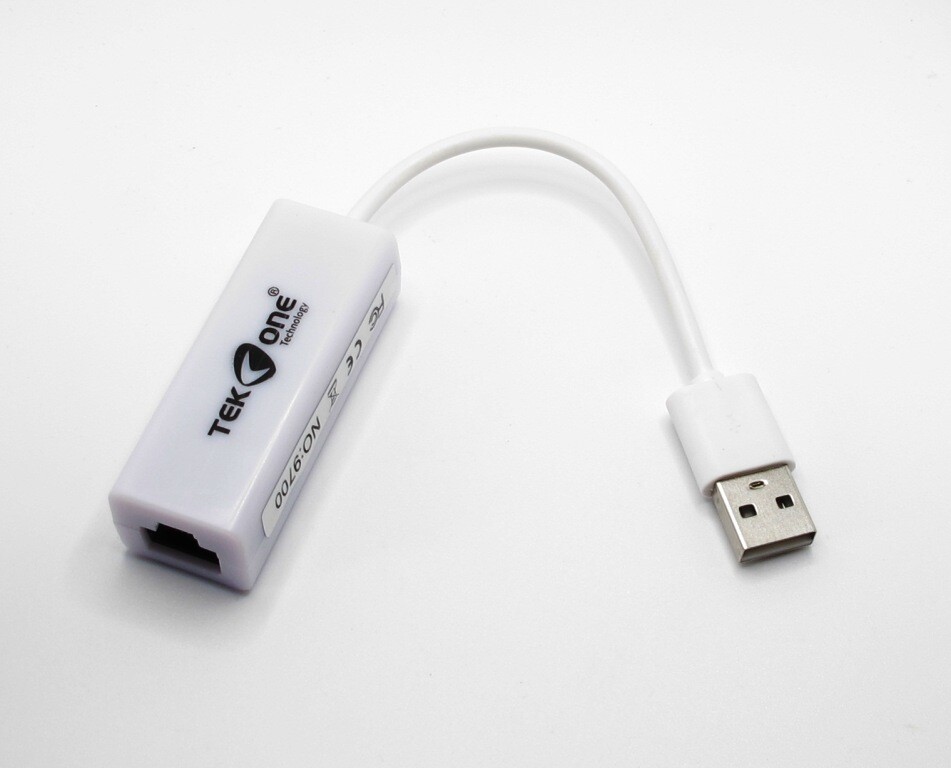 Zs- Adattatore USB 2.0 LAN ETHERNET 10/100 Mbps COMPATIBILE WINDOWS 10/11
