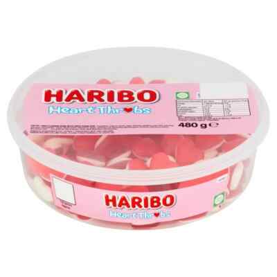 HARIBO Heart Throbs Tube 480g