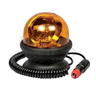 Girofaro saturnello NEWGARDENSTORE base magnetica 12V per trattore agricolo