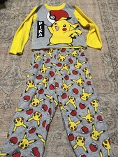 Pok mon Gotta Catch em All Pikachu Pajama Sets Boys Size 8