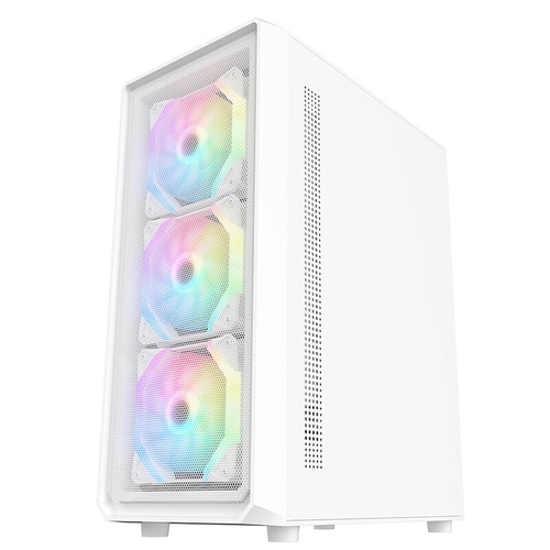 Side Transparent Gaming Computer Case E-Sports PC Tower For ATX/M-ATX/ITX