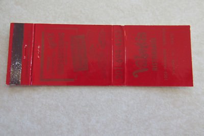 g17 Matchbook cover Vintage Valentis Ristorante Restaurant Wayne New Jersey NJ