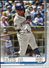 2019 Topps Update #US56 Fernando Tatis Jr Rookie Debut Base lot Of (3) Padres RC
