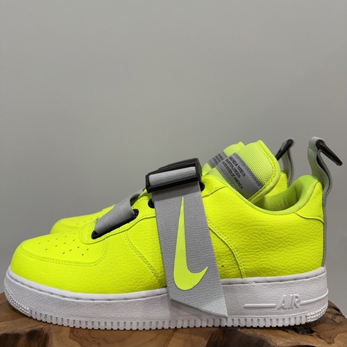 Nike Air Force 1 AF1 Low Utility Volt AO1531-700 - Volt/Black - 9.5 - Picture 6 of 12