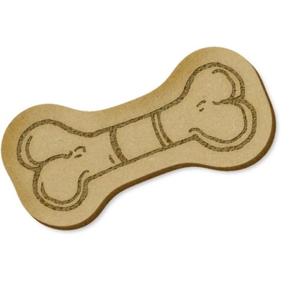 6 x 'Hundeknochen' MDF Bastelverzierungen (EB00006508)
