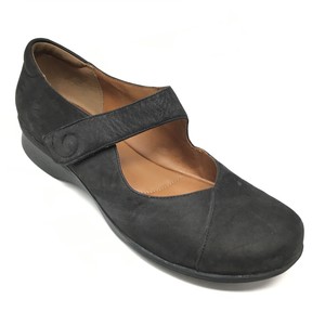 Women-039-s-Clarks-Artisan-Mary-Jane-Loafers-Shoes-Size-9-5-M-Black-Leather-AH6