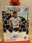 2021-22 Panini Mosaic Euro2020 Auto Scripts Serge Gnabry Autograph Germany