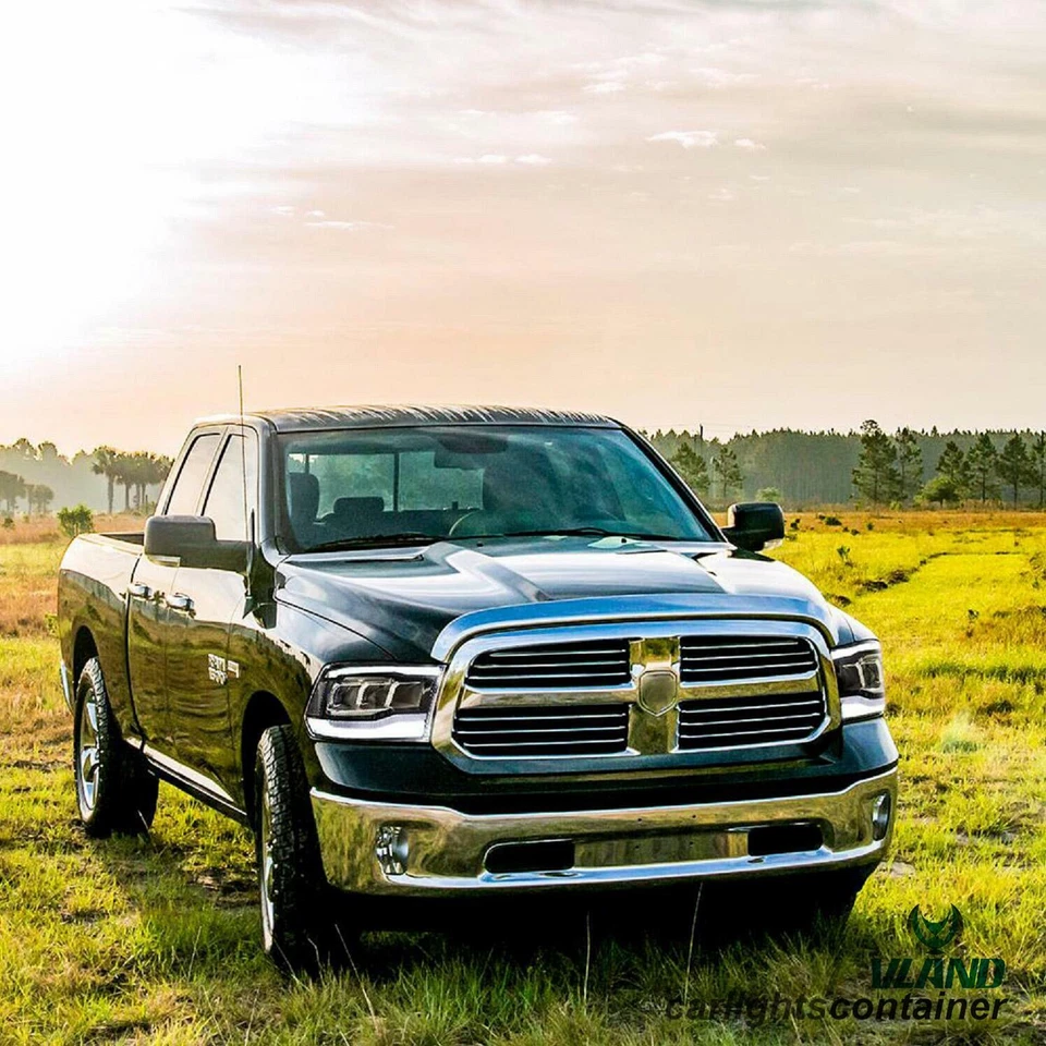 LED Projector Headlights For Dodge RAM1500 2500 3500 09-18/1500 Classic 2019-23 - image 3 of 4