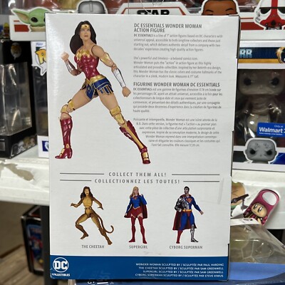 Figurine DC Essentials Wonder Woman - SDCC - Collection - Neuve Sous Blister