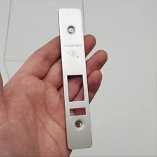 Adams Rite HQ139-0110 Faceplate Satin Aluminum 5-5/8"L x 1"W 4540-50 Deadlock