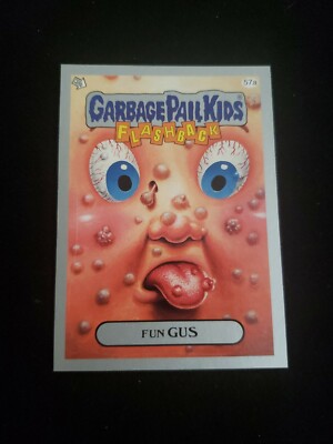 GARBAGE PAIL KIDS 2011 FLASHBACK 3 SILVER CARD 57a FUN GUS GPK