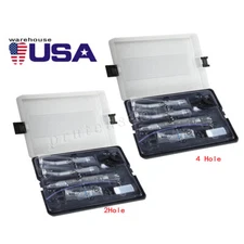 Dental High & Low Speed Handpiece Kit Contra Angle Air Mortor 1:1 Drive 2/4Hole