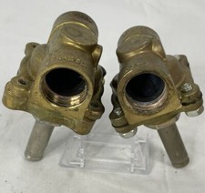 ASCO 1" Normally Close Valve Body LOT 2 Used Brass Parts -FAST SHIPPING