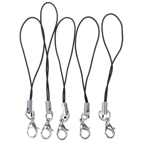 10Pcs Lanyard keychain for USB flash drive strap string bl-b _yi - Afbeelding 5 van 8