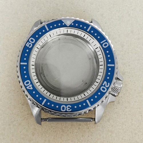 Estuche de reloj de cristal de zafiro bisel de aluminio 42 mm carcasa para movimiento NH35/NH36/4R36 - Imagen 17 de 24